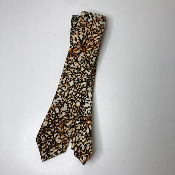 Vintage Retro 70's Tree Tie Unisex Groovy - Picture 2 of 3